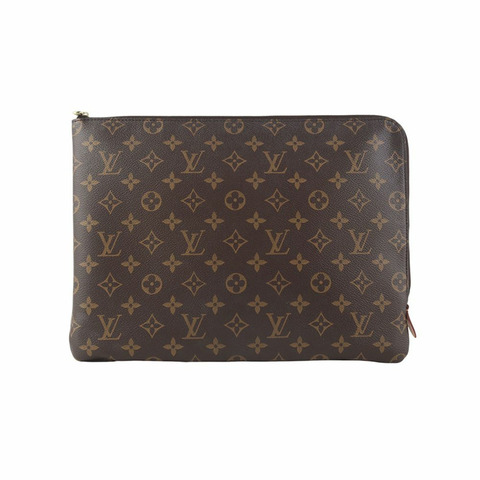 【包稅】LOUIS VUITTON Monogram Etui Voyage 中型手拿包 35968-4