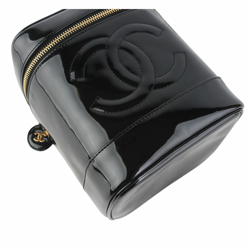 【包稅】CHANEL 專利 Vanity Timeless 手提包 35971-1-4