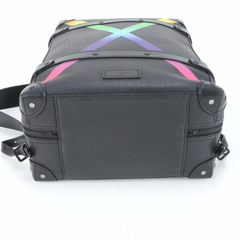 路易威登 Taiga Rainbow Soft Trunk Backpack PM M30337 真皮男士-5