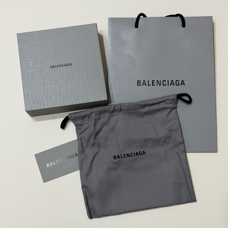 914intheair精品代購『全新』balenciaga巴黎世家 一字黑色卡包零錢包-2