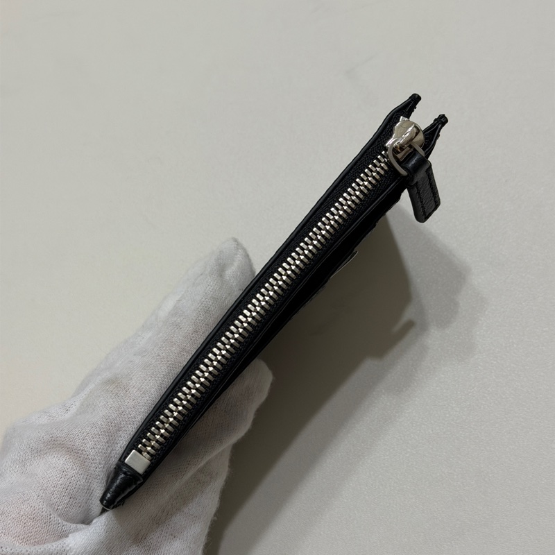 914intheair精品代購『全新』balenciaga巴黎世家 一字黑色卡包零錢包-10