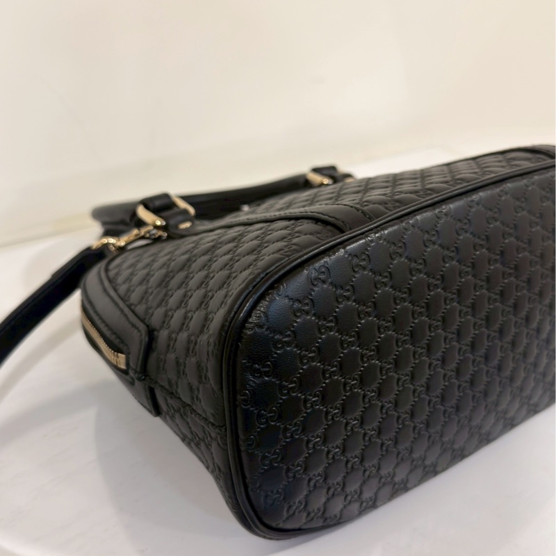 優雅文藝感🥸99新🆕Gucci古馳小號老花壓紋貝殼包手提包單肩斜挎包🐚-15