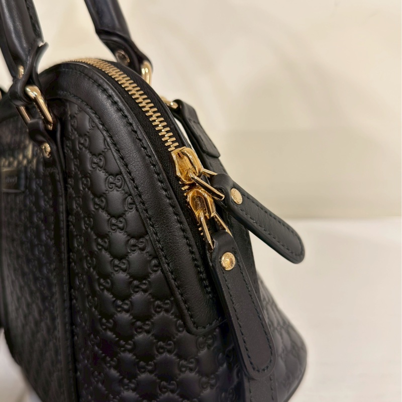 優雅文藝感🥸99新🆕Gucci古馳小號老花壓紋貝殼包手提包單肩斜挎包🐚-18