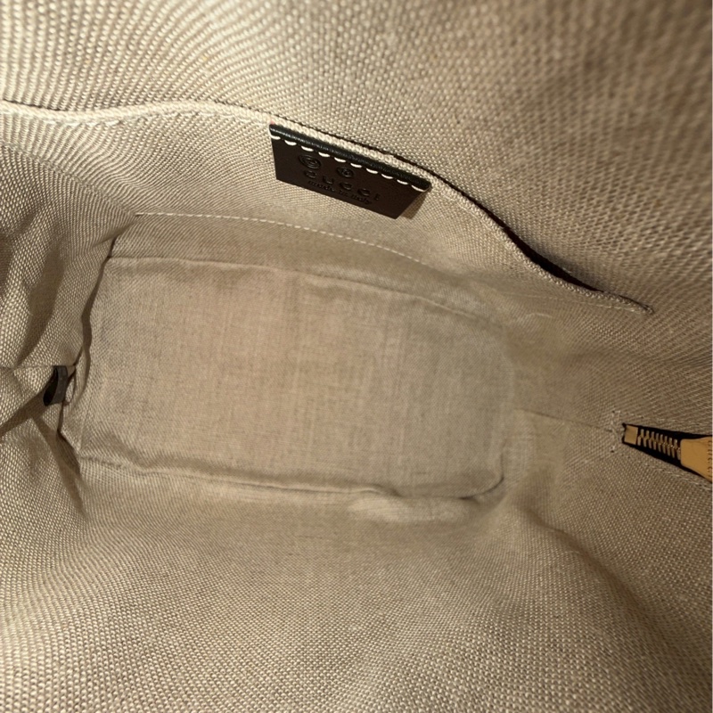 優雅文藝感🥸99新🆕Gucci古馳小號老花壓紋貝殼包手提包單肩斜挎包🐚-19