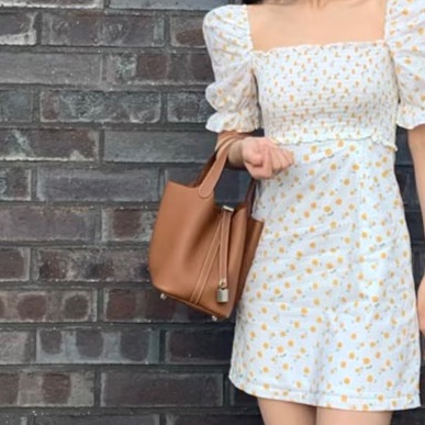 養馬入門首選🐎99新😍Hermes金棕銀扣Picotin18菜籃子包手提包-4