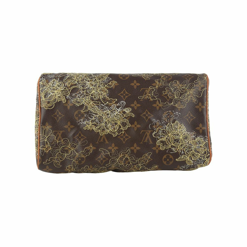 【包稅】LOUIS VUITTON M95397 限量版 Monogram Dentelle Speedy 30 手提包 35977K-1-5