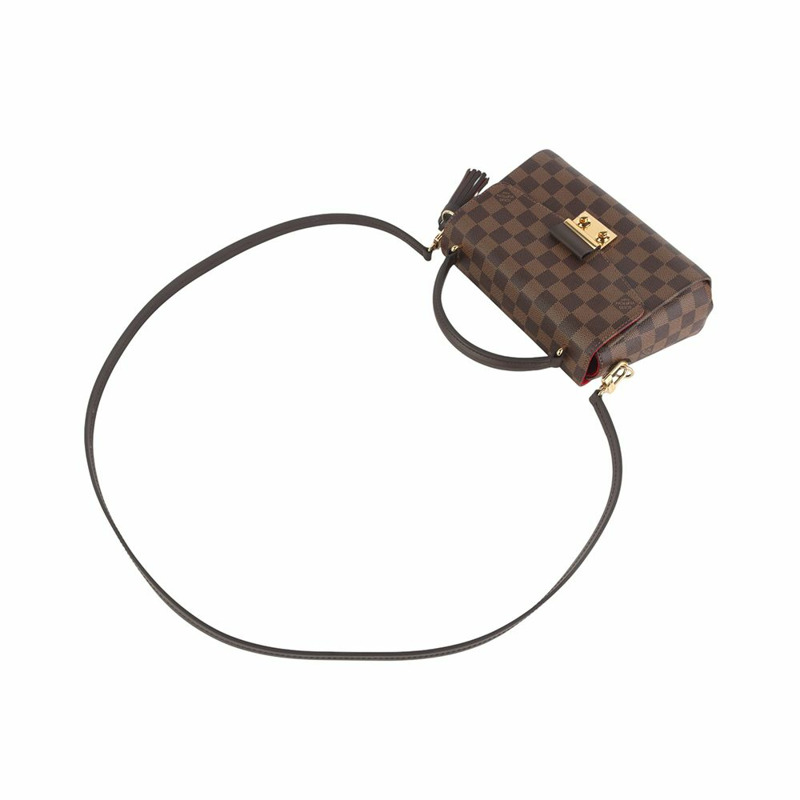 【包稅】LOUIS VUITTON N53000 Damier Croisette 斜背包 35988K-3