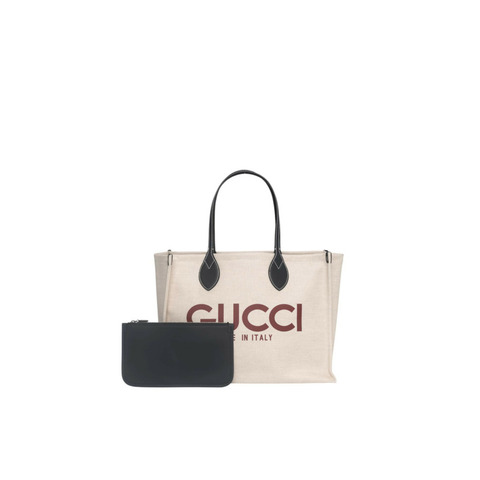 With Gucci Print 托特包