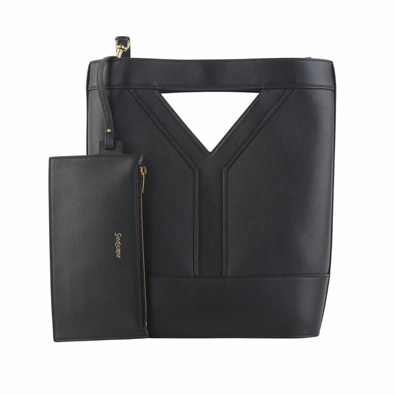 【包稅】SAINT LAURENT Y型水桶小號斜背包 808224 Y-0