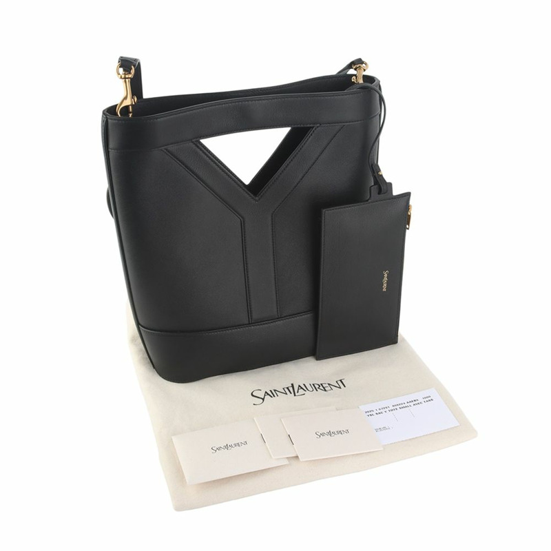 【包稅】SAINT LAURENT Y型水桶小號斜背包 808224 Y-7