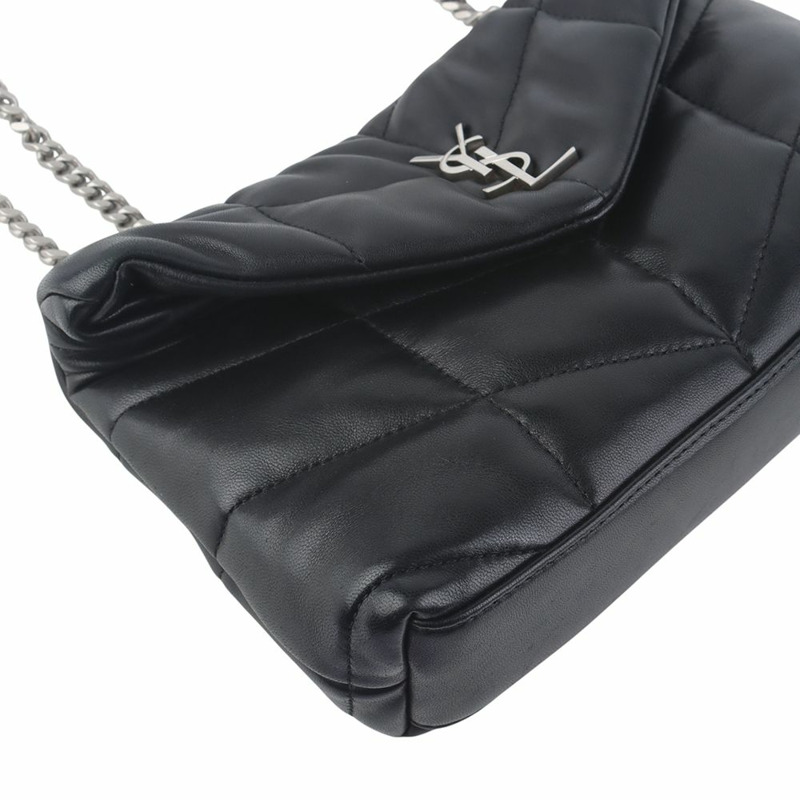 【包稅】SAINT LAURENT 柔軟羊皮羽絨玩具斜背包 36102Y-4
