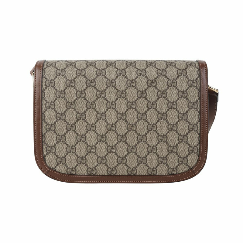 【包稅】GUCCI 602204 GG Supreme 馬銜扣 1955 肩包 36106K-2