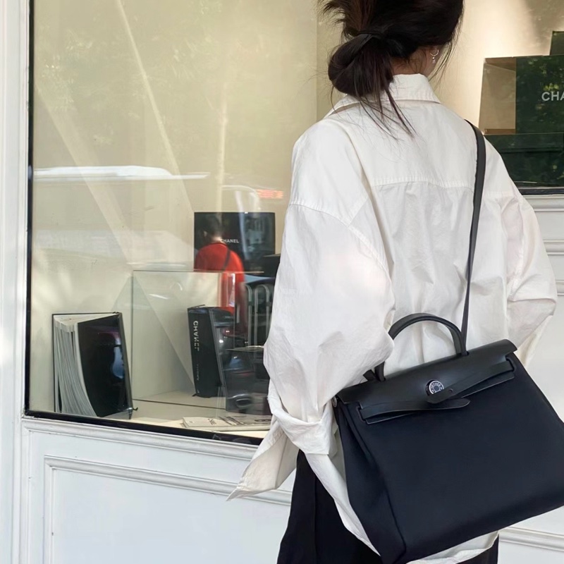 Hermes Herbag 31 蜂巢編織款-1