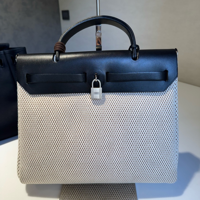 Hermes Herbag 31 蜂巢編織款-12