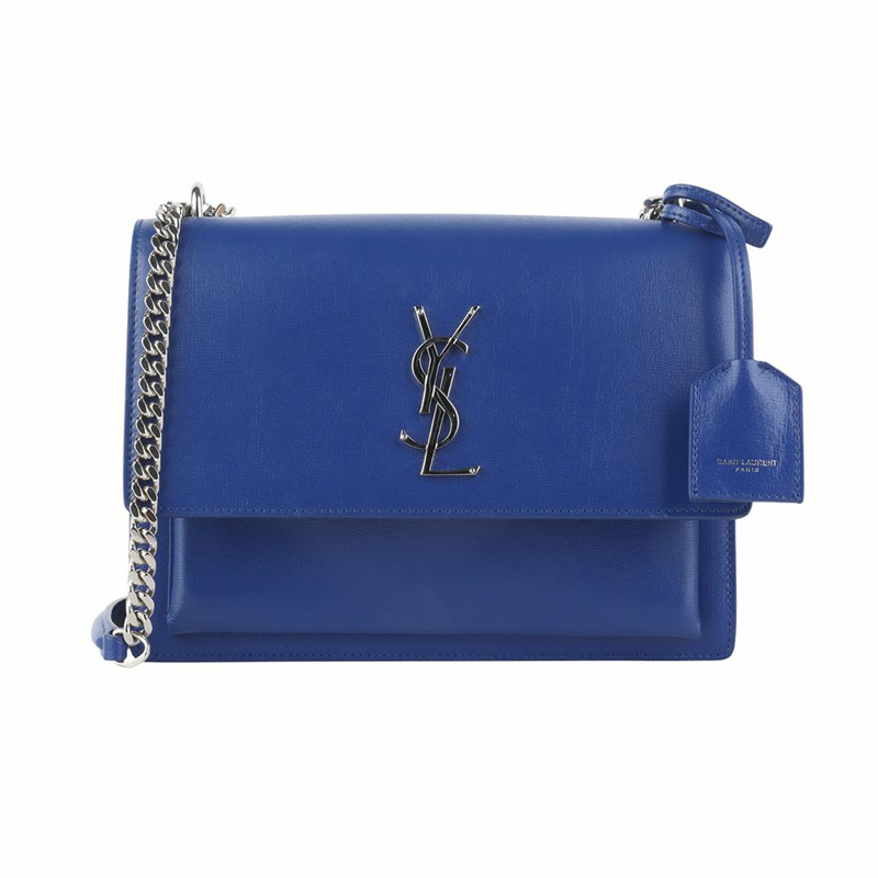 【包稅】SAINT LAURENT Monogram Sunset 中銀色單肩包 36123-1-0