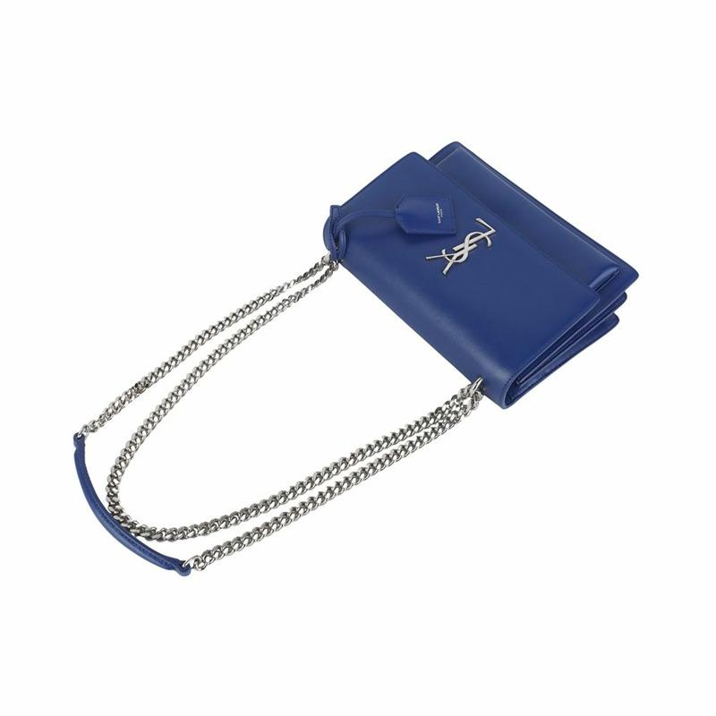 【包稅】SAINT LAURENT Monogram Sunset 中銀色單肩包 36123-1-3