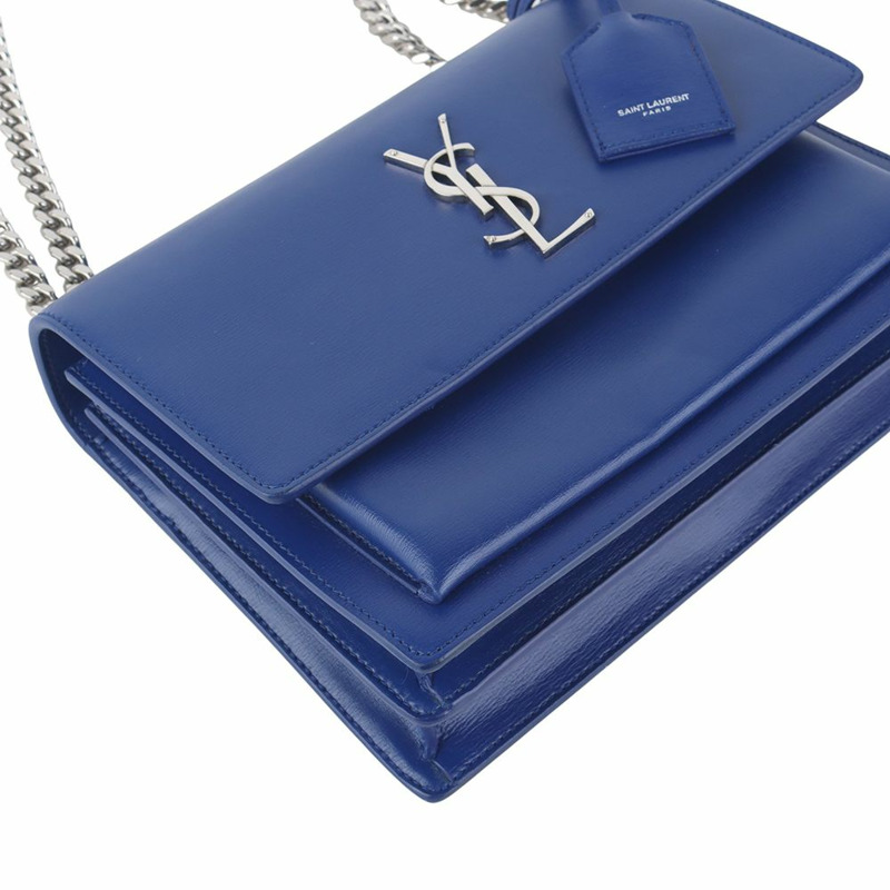 【包稅】SAINT LAURENT Monogram Sunset 中銀色單肩包 36123-1-4