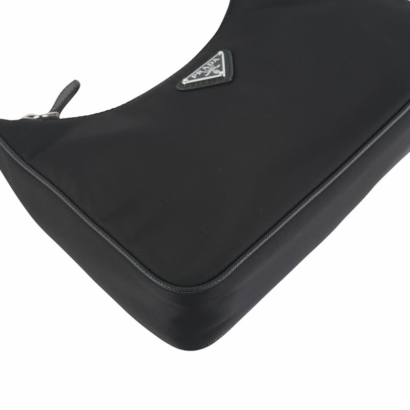 【包稅】PRADA 1BH204 復刻版 Saffiano 皮革飾邊 Re-nylon 斜背包 36127-1-4