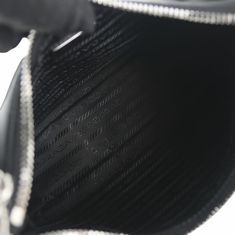 【包稅】PRADA 1BH204 復刻版 Saffiano 皮革飾邊 Re-nylon 斜背包 36127-1-6