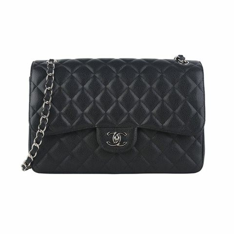 【包稅】CHANEL A58600 經典魚子醬 2.55 銀色 大號 36132