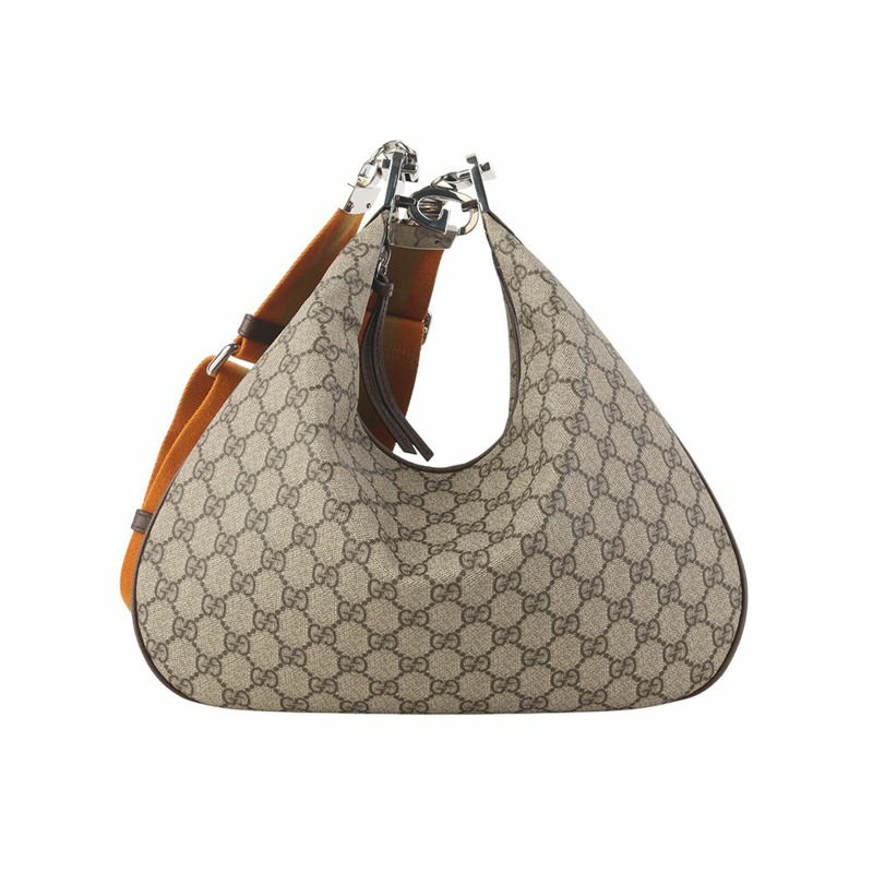 【包稅】GUCCI 702823 GG Supreme Attash 雙肩帶單肩包 中型 36146-2-0
