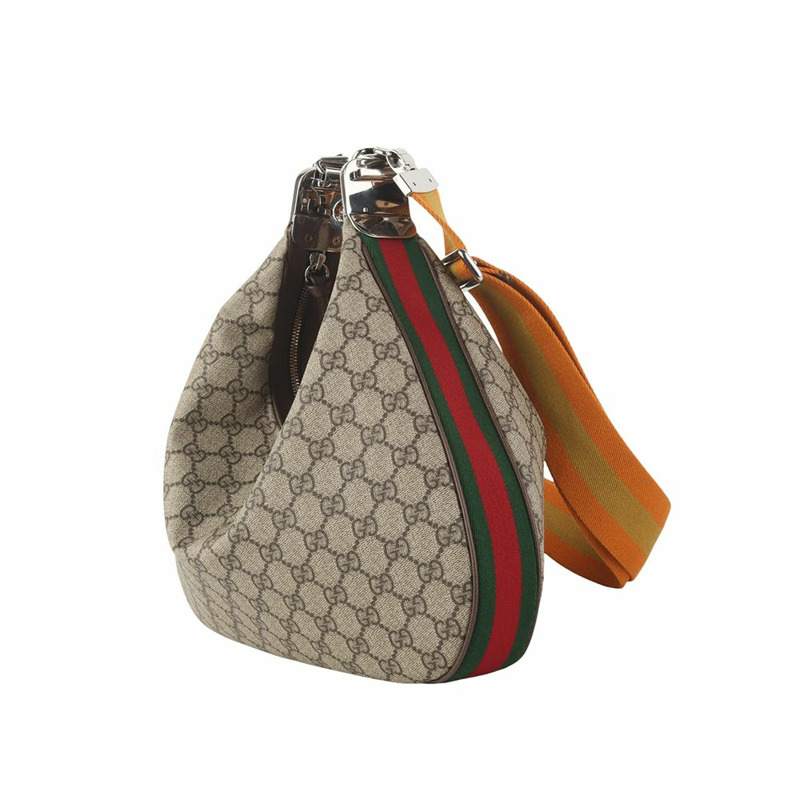 【包稅】GUCCI 702823 GG Supreme Attash 雙肩帶單肩包 中型 36146-2-1