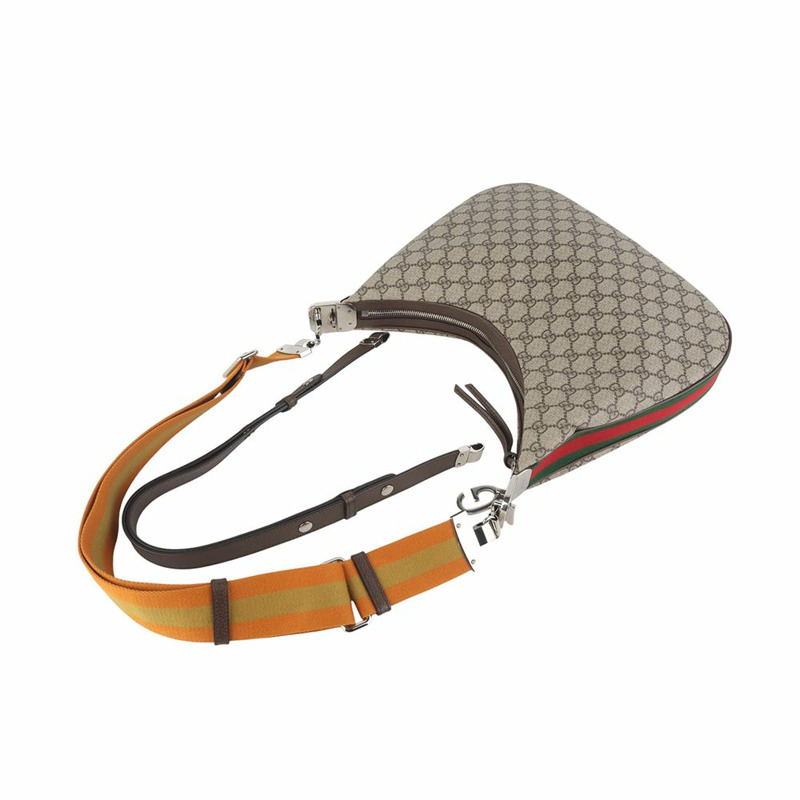 【包稅】GUCCI 702823 GG Supreme Attash 雙肩帶單肩包 中型 36146-2-3