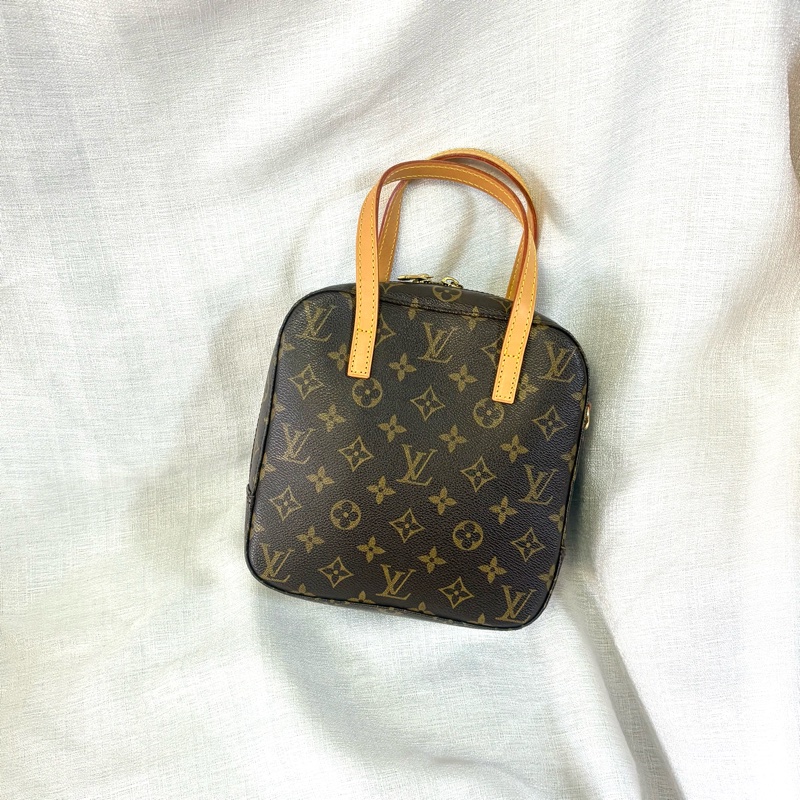 LV 老花飯盒包 斜挎包-6