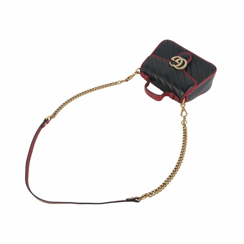 【包稅】GUCCI GG Marmont 迷你手提斜背包 583571-2-3