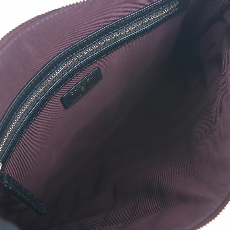 【包稅】CHANEL 魚子醬手拿包 金色 中 36147-3 A82545-6