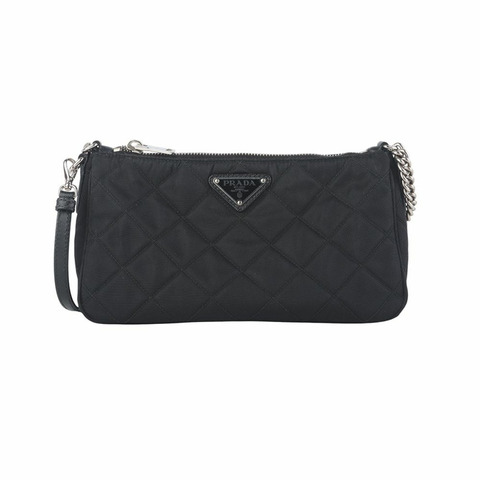 【包稅】PRADA Pocono尼龍絎縫鏈條迷你斜背包 36148Y