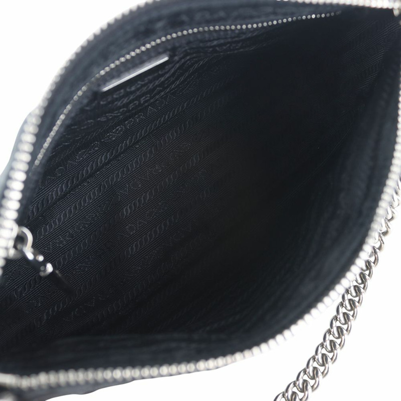 【包稅】PRADA Pocono尼龍絎縫鏈條迷你斜背包 36148Y-6