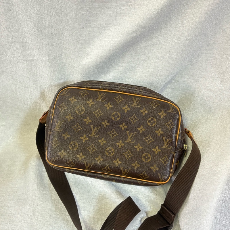 LV 老花郵差包 斜挎包-3
