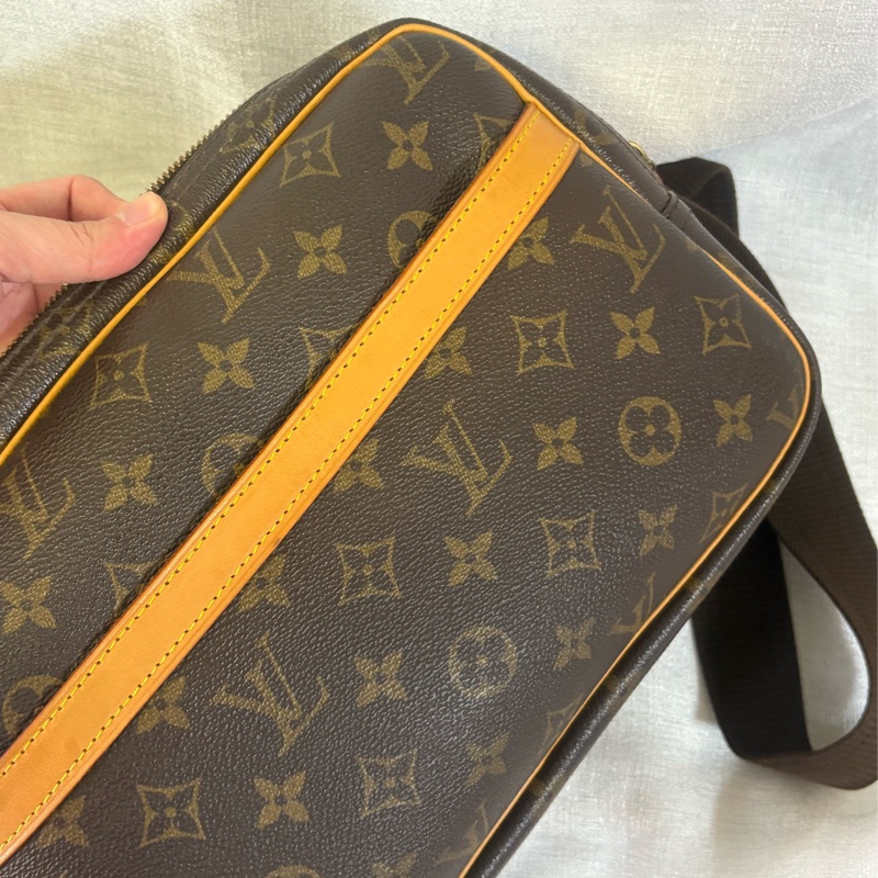 LV 老花郵差包 斜挎包-23