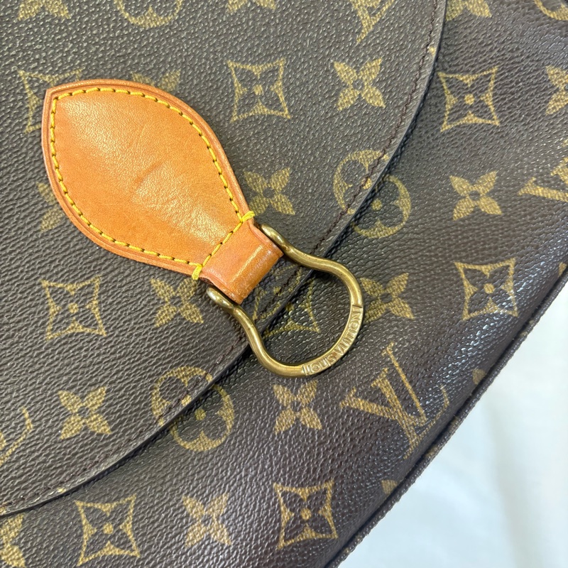 LV老花馬鞍包 大號 極品成色-5