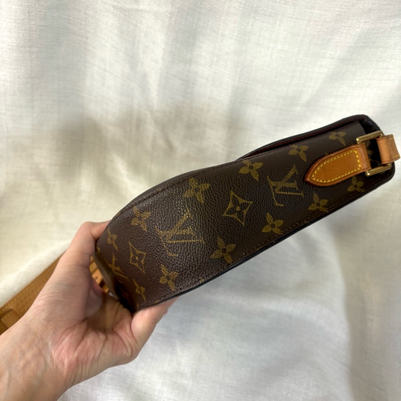 LV老花馬鞍包 大號 極品成色-8