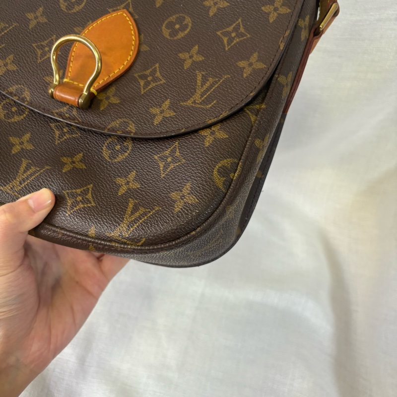 LV老花馬鞍包 大號 極品成色-9