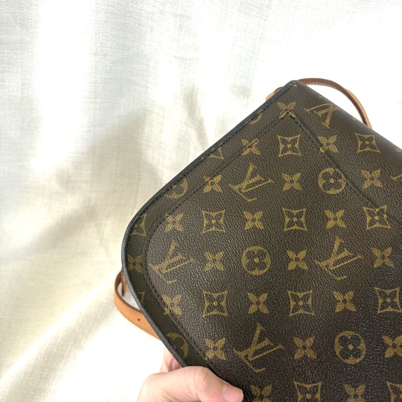 LV老花馬鞍包 大號 極品成色-10