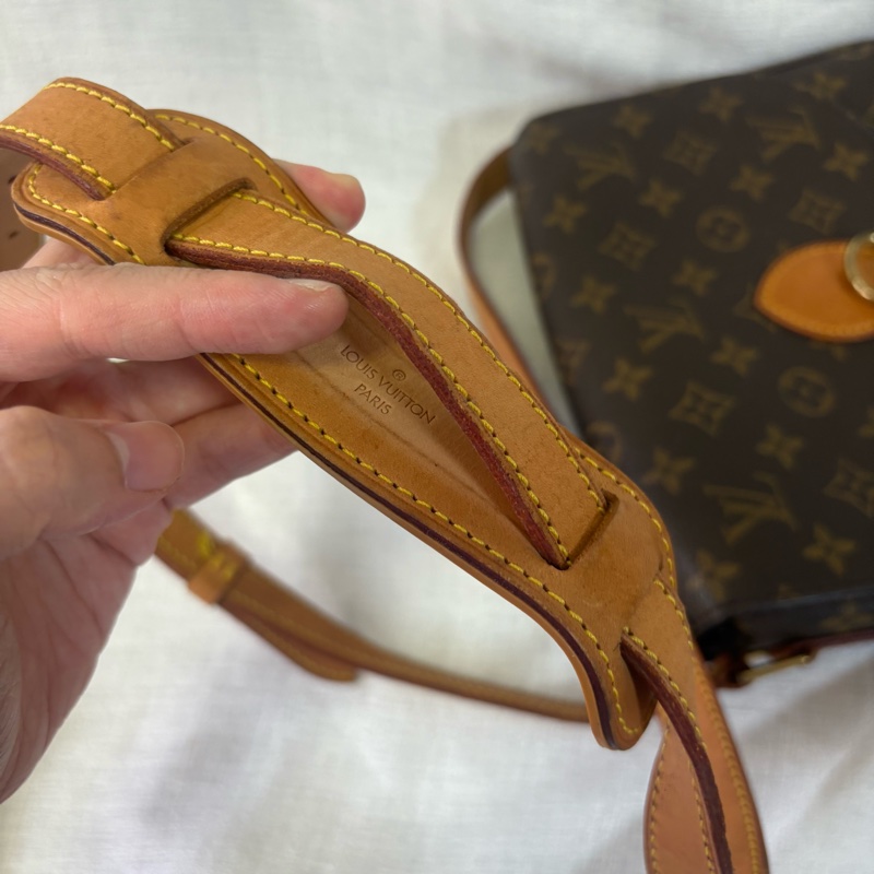 LV老花馬鞍包 大號 極品成色-13