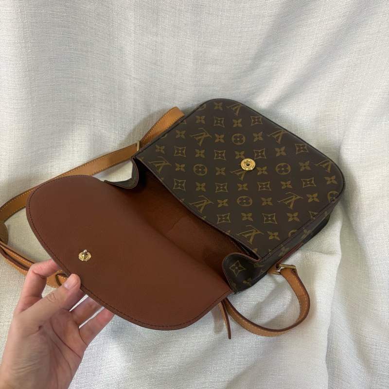 LV老花馬鞍包 大號 極品成色-14