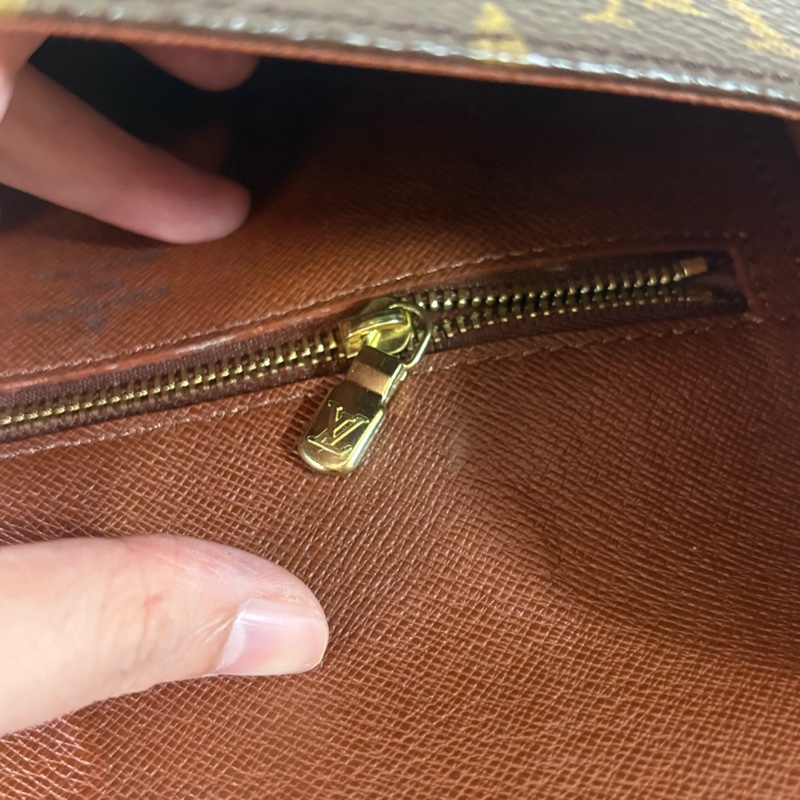 LV老花馬鞍包 大號 極品成色-23