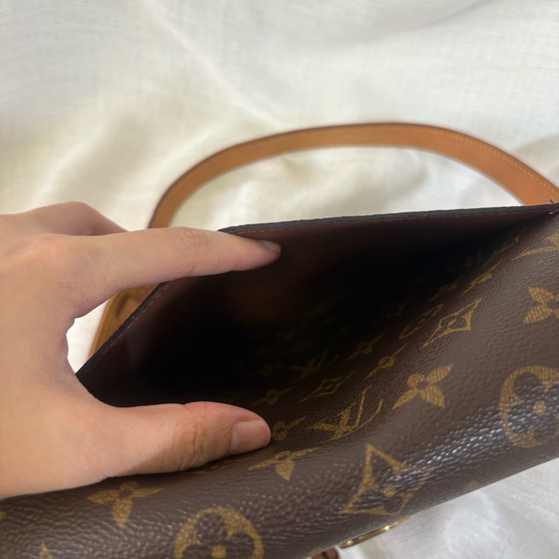 LV老花馬鞍包 大號 極品成色-24