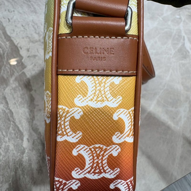 CELINE 漸層晚霞中號郵差包-5