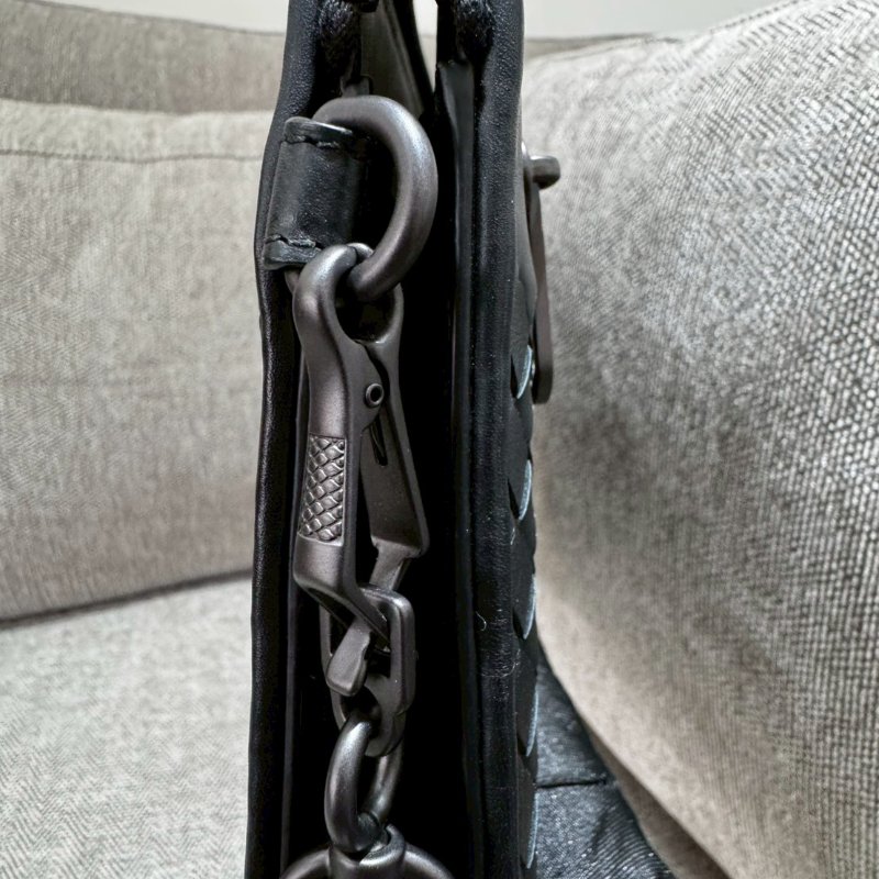 Bottega Veneta 牛皮編織手拿包-18