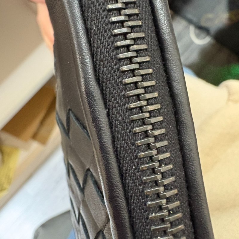 Bottega Veneta 牛皮編織手拿包-25