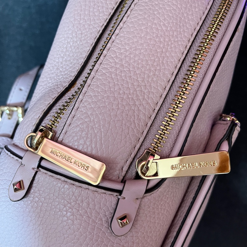 Michael Kors 粉色後背包-3