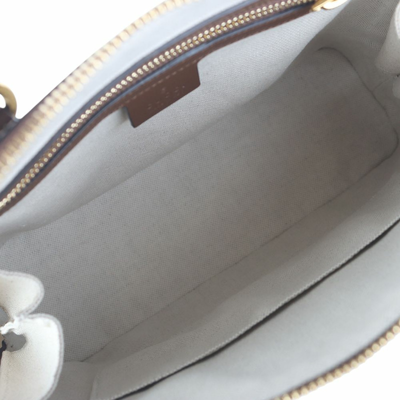 【包稅】GUCCI 621220 GG Supreme 1955 馬銜扣手提小號斜挎包 36154-6