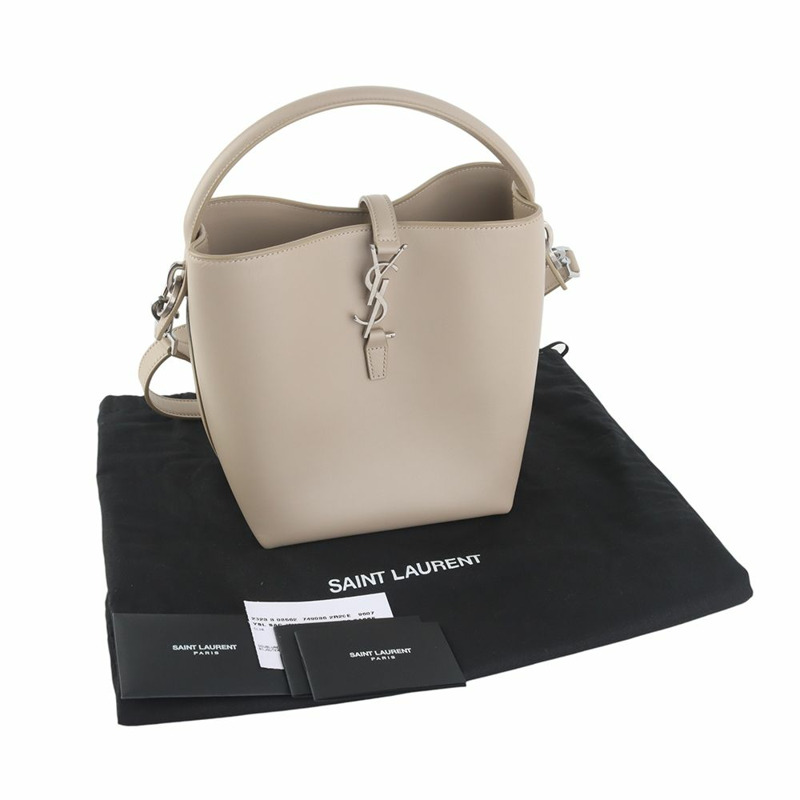 【包稅】SAINT LAURENT Cassandra LE 37 水桶肩背包 小號 749036-7