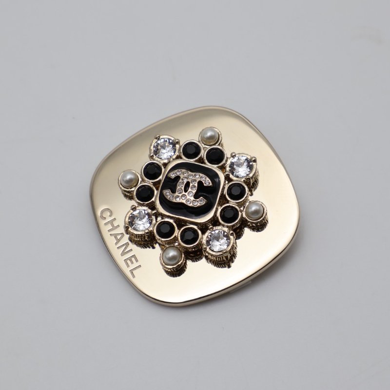 CHANEL 23K菱形典藏胸針-6