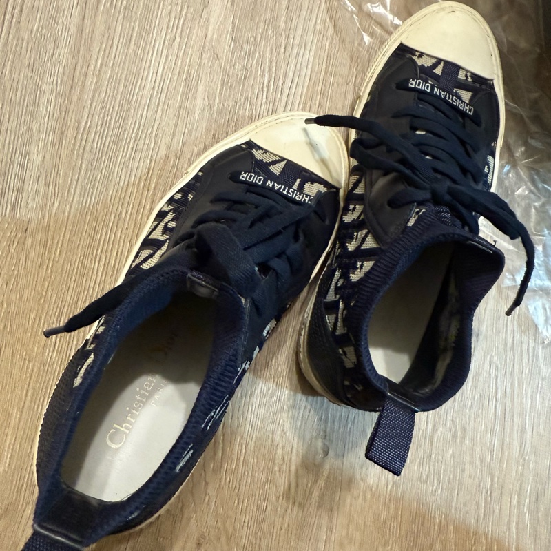 瑞奇二手精品 Dior oblique 襪套 高筒 37 美品-5